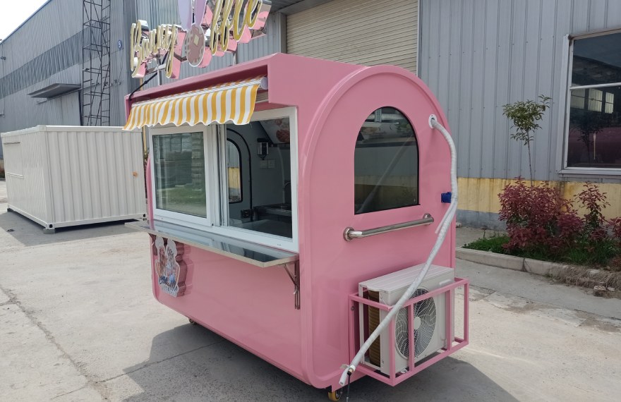 7ft mobile food kiosk for sale